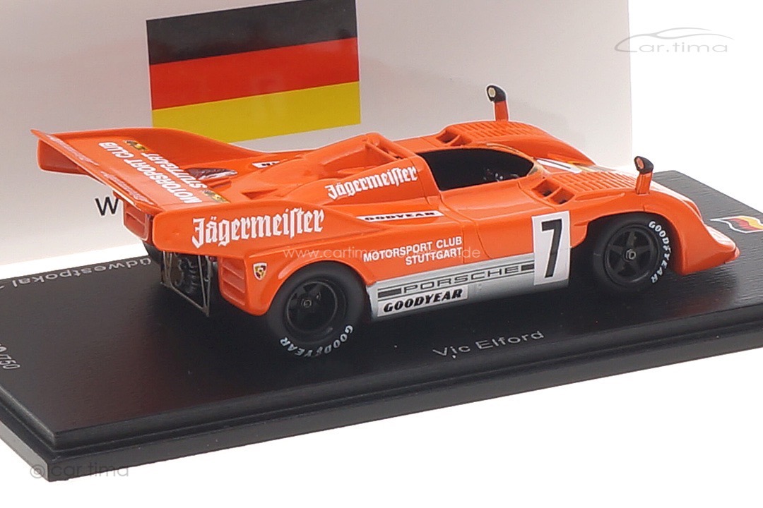 Porsche 917/30 Winner Interserie Hockenheim Südwestpokal 1973 Vic Elford Spark 1:43 SG673 Porsche 917/30 Winner Interserie Hockenheim Südwestpokal 1973 Vic Elford Spark 1:43 SG673