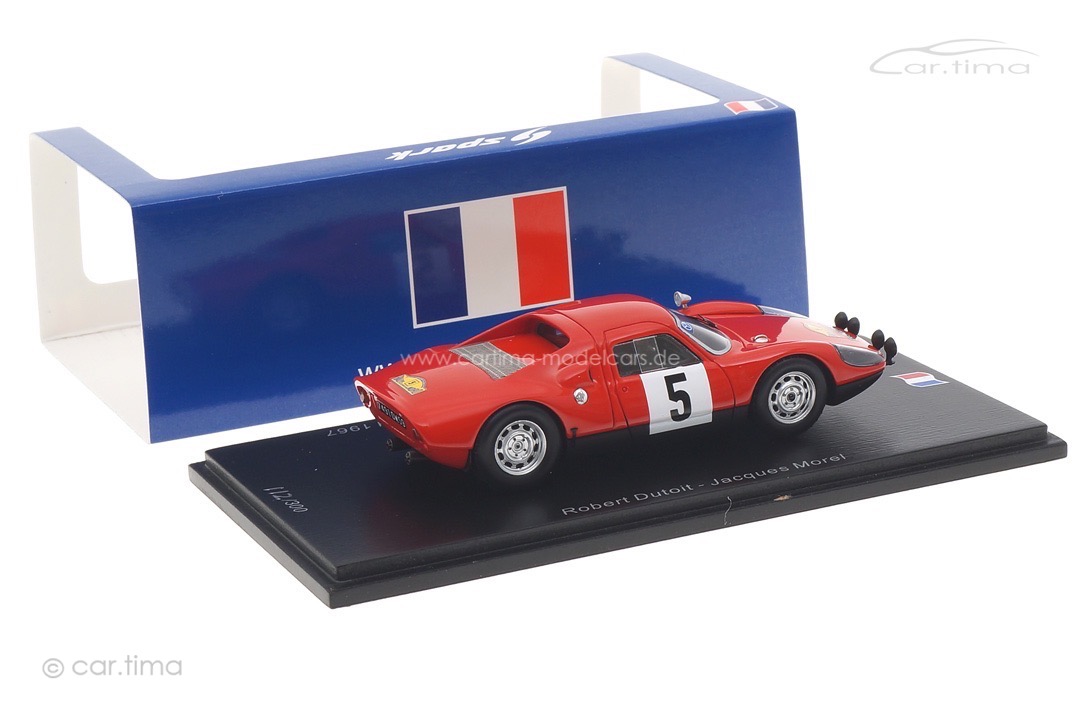 Porsche 904 GTS Rallye des Routes du Nord 1967 Dutoit/Morel Spark 1:43 SF167
