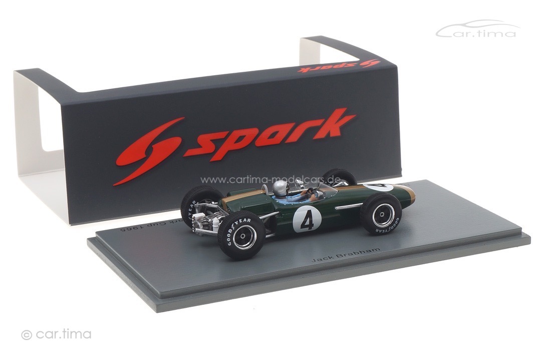Brabham BT11A Winner GP Australien 1965 Jack Brabham Spark 1:43 S7434 Brabham BT11A Winner GP Australien 1965 Jack Brabham Spark 1:43 S7434