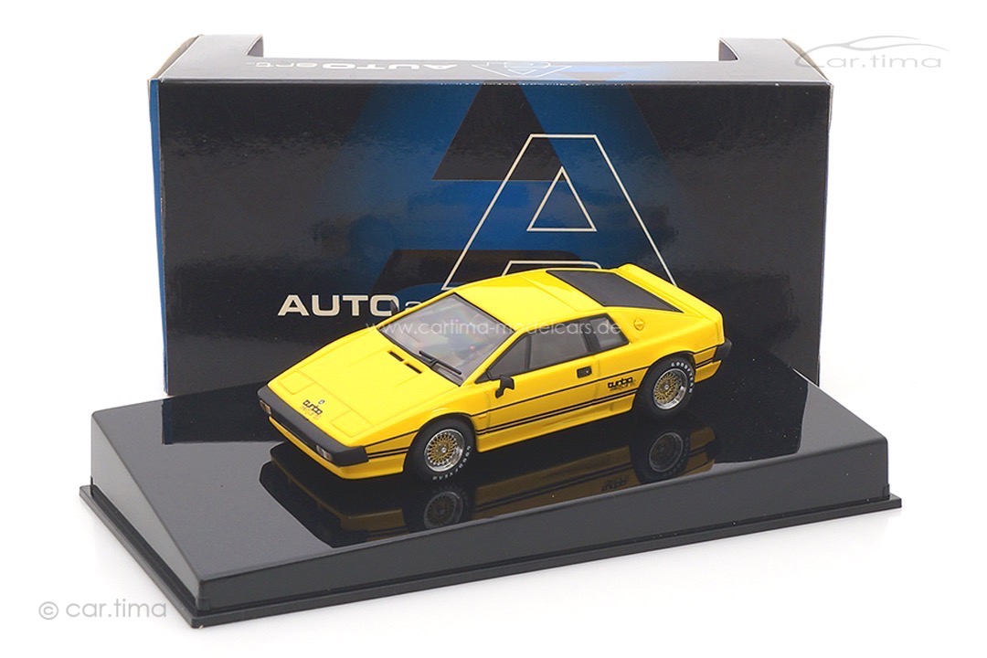 Lotus Esprit Turbo gelb AUTOart 1:43 55303