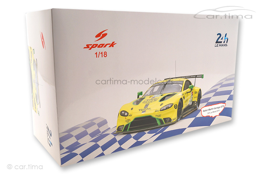 Aston Martin Vantage GTE 24h Le Mans 2019 Adam/Lynn/Martin Spark 1:18 18S439