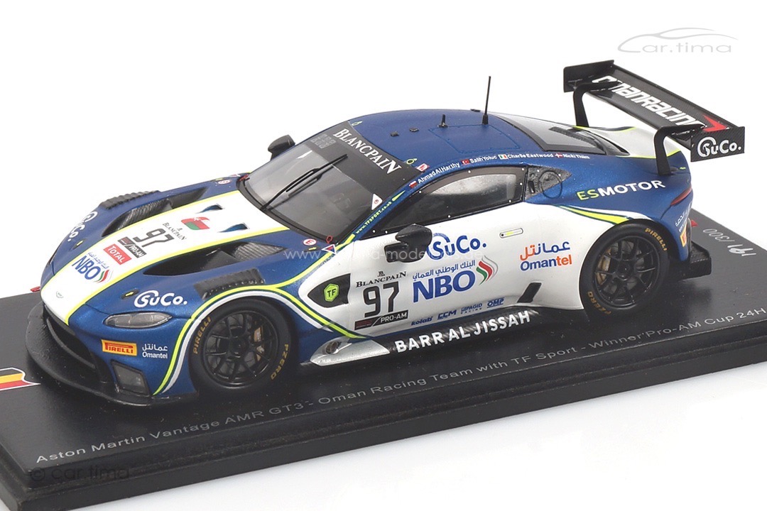 Aston Martin Vantage AMR GT3 24h Spa 2019 Eastwood/Harthy/Thiim Spark 1:43 SB265 Aston Martin Vantage AMR GT3 24h Spa 2019 Eastwood/Harthy/Thiim Spark 1:43 SB265
