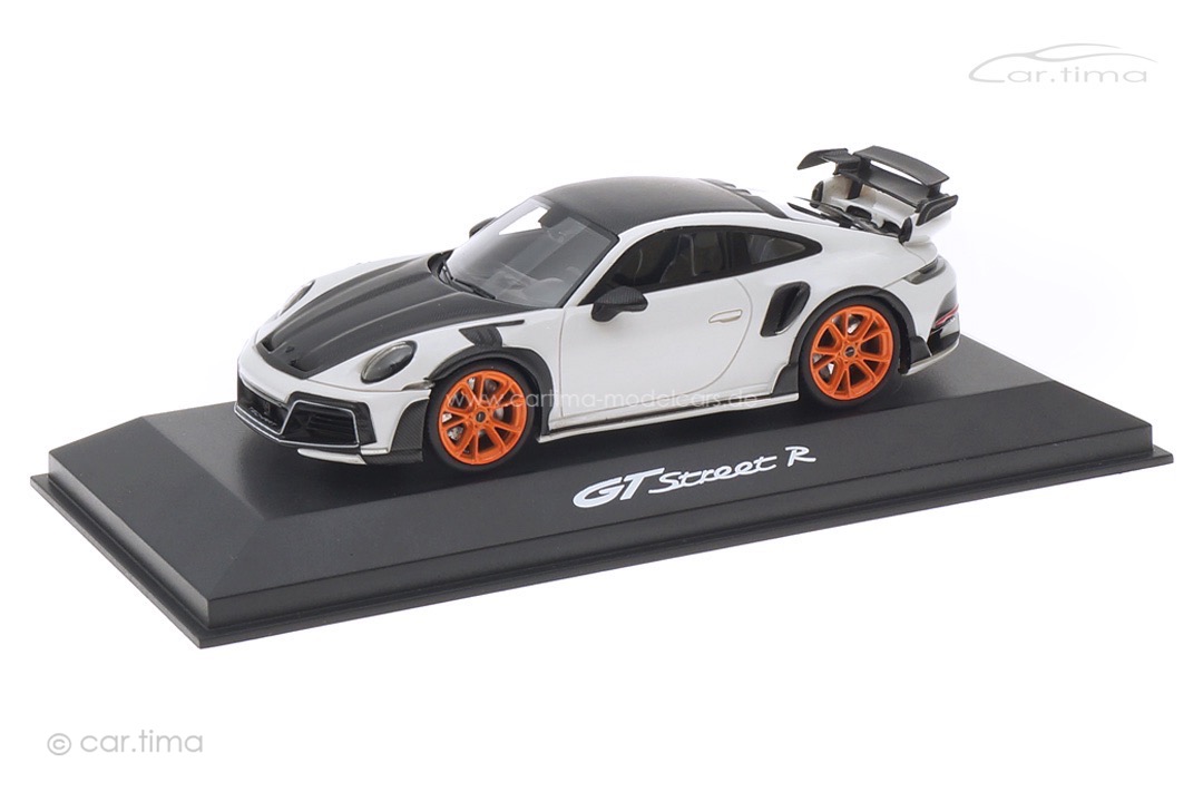 TECHART GTstreet R (Basis 992 Turbo) Weiß/Rad Gulforange car.tima CUSTOMIZED CAC04323011