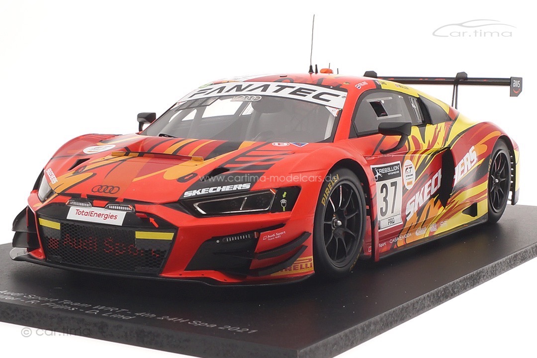 Audi R8 LMS GT3 24h Spa 2021 Müller/Frijns/Lind Spark 1:18 18SB033 Audi R8 LMS GT3 24h Spa 2021 Müller/Frijns/Lind Spark 1:18 18SB033