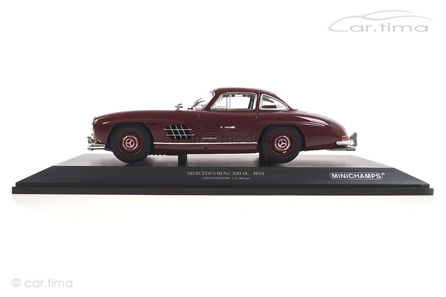 Mercedes-Benz 300 SL (W198) 1955 rot Minichamps 1:18 110037218 Mercedes-Benz 300 SL (W198) 1955 rot Minichamps 1:18 110037218