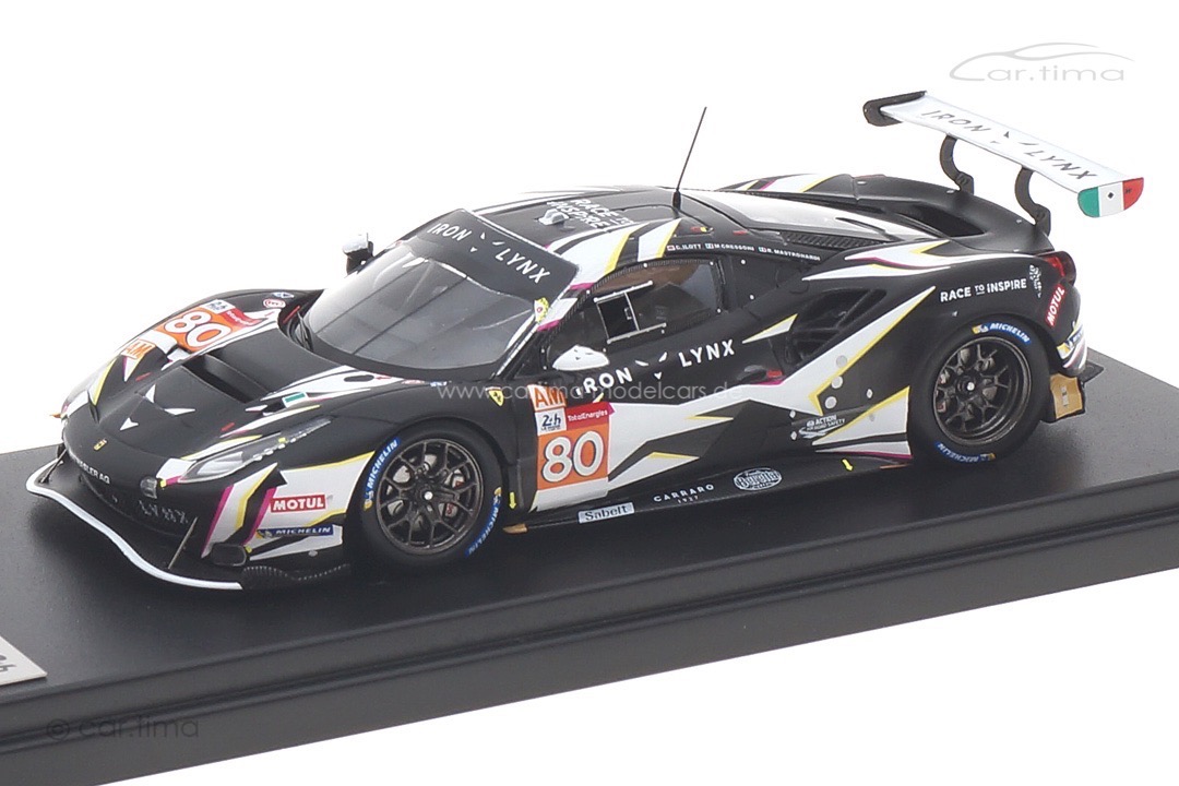 Ferrari 488 GTE EVO 24h Le Mans 2021 Cressoni/Mastronardi/Ilott Looksmart 1:43 LSLM130 Ferrari 488 GTE EVO 24h Le Mans 2021 Cressoni/Mastronardi/Ilott Looksmart 1:43 LSLM130