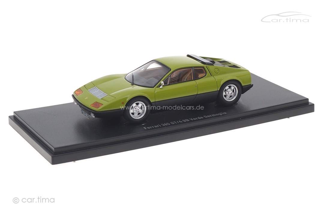 Ferrari 365 GT/4 BB 1976 Verde Germoglio Autocult 1:43 ATC90196