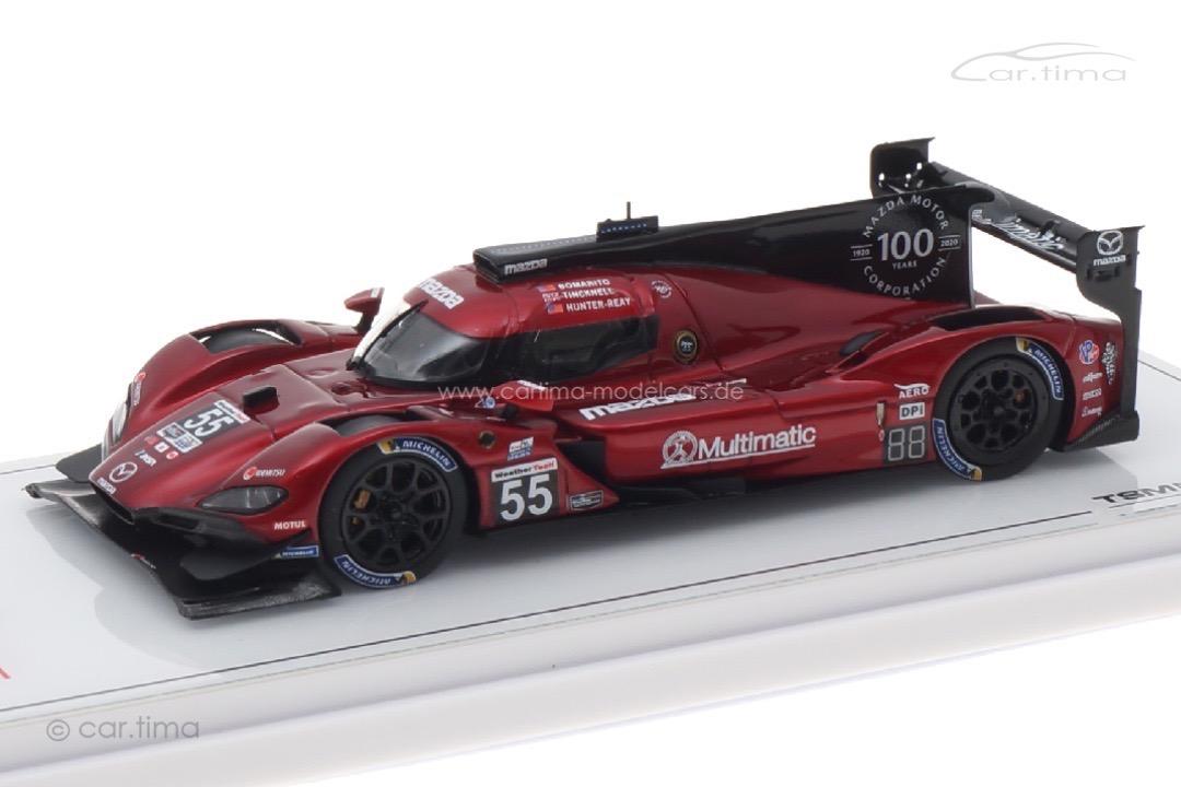 Mazda RT24-P DPI Winner IMSA 240 at Daytona 2020 Bomarito/Tincknell TSM 1:43 TSM430529 Mazda RT24-P DPI Winner IMSA 240 at Daytona 2020 Bomarito/Tincknell TSM 1:43 TSM430529