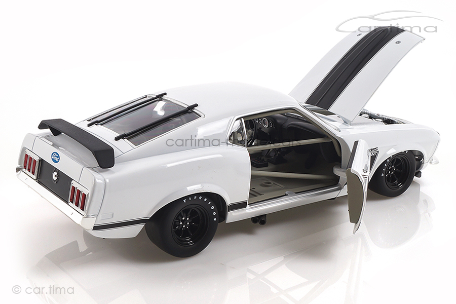 Ford Boss 302 Trans Am Mustang Plain Body ACME 1:18 A1801835W Ford Boss 302 Trans Am Mustang Plain Body ACME 1:18 A1801835W