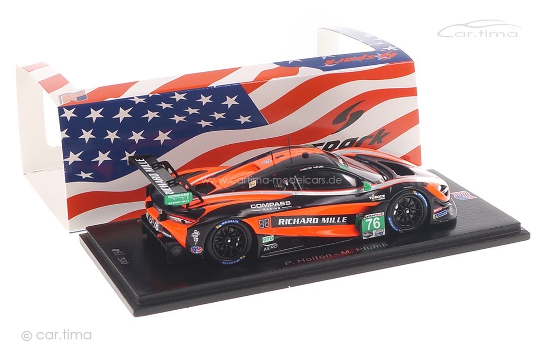 McLaren 720S GT3 Mid-Ohio 2019 Holton/Plumb Spark 1:43 US097 McLaren 720S GT3 Mid-Ohio 2019 Holton/Plumb Spark 1:43 US097