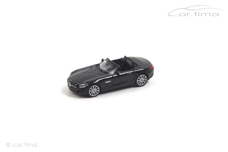Mercedes-AMG GTS Cabriolet schwarz Minichamps 1:87 870037131