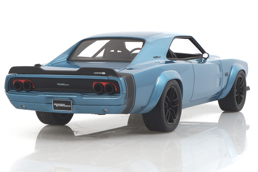 Dodge Super Charger Concept Blue poly GT Spirit 1:18 GT841