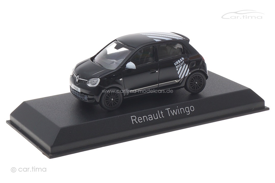 Renault Twingo Urban Night 2021 black Norev 1:43 517421 Renault Twingo Urban Night 2021 black Norev 1:43 517421