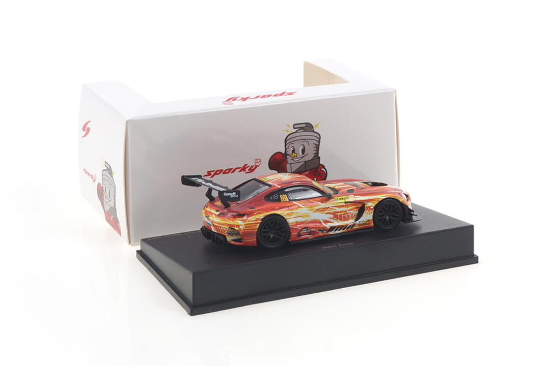 Mercedes-AMG GT3 Macau 2019 Maro Engel Spark 1:64 Y169 Mercedes-AMG GT3 Macau 2019 Maro Engel Spark 1:64 Y169