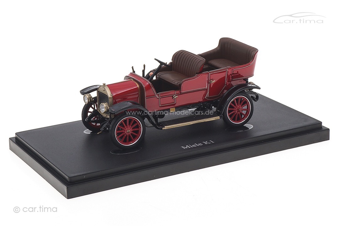 Miele K1 rouge - Allemagne - 1912 au 1/43 de AutoCult ATC01014