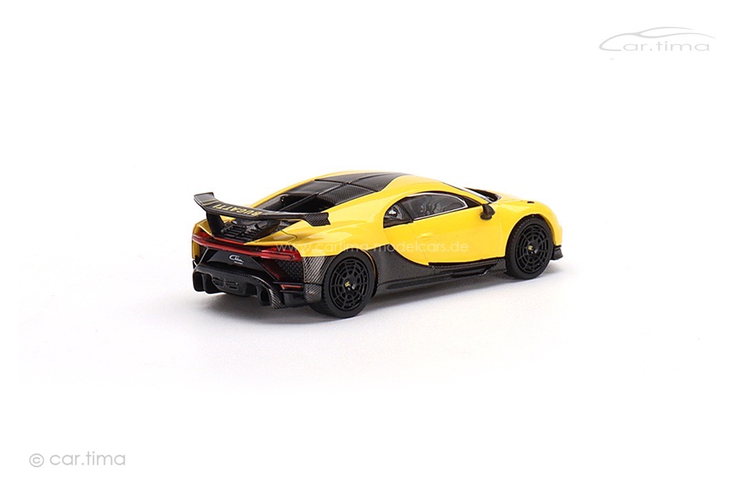 Bugatti Chiron Pur Sport gelb MINI GT 1:64 MGT00428-L