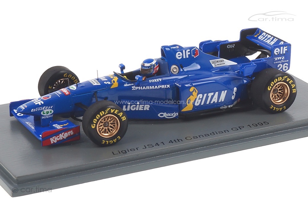 Ligier JS41 GP Kanada 1995 Olivier Panis Spark 1:43 S7410