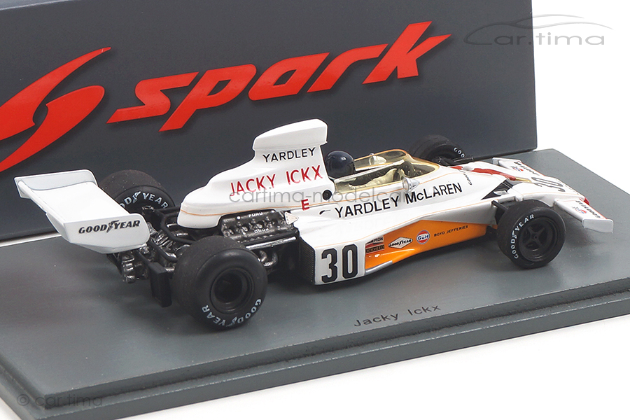 McLaren M23 German GP 1973 Jacky Ickx Spark 1:43 S7145 McLaren M23 German GP 1973 Jacky Ickx Spark 1:43 S7145