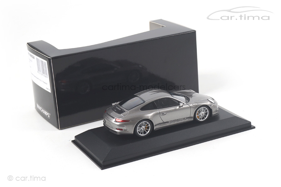 Porsche 911 (991) R silber Minichamps 1:43 410066224 Porsche 911 (991) R silber Minichamps 1:43 410066224