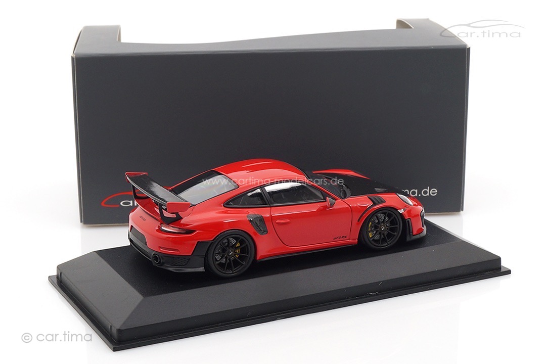 Porsche 911 (991 II) GT2 RS Indischrot/Rad schwarz Minichamps car.tima CUSTOMIZED 1:43