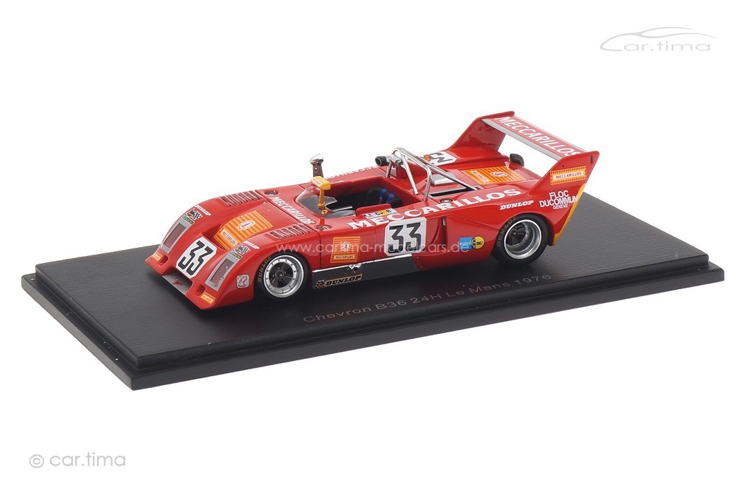 Chevron B36 24h Le Mans 1976 Schäfer/Albanesi/Adatte Spark 1:43 S4715
