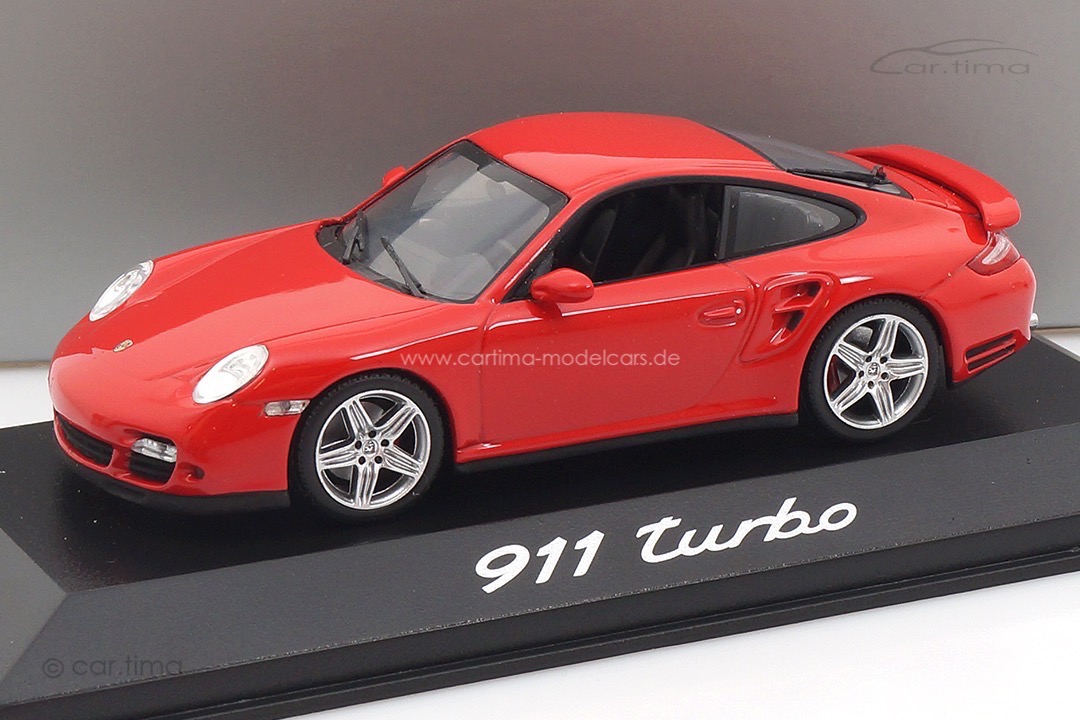 Porsche 911 (997) Turbo Indischrot Minichamps 1:43 WAP02013116