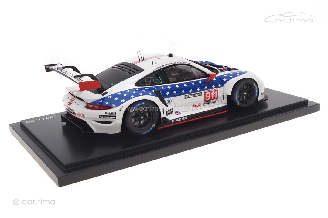 Porsche 911 RSR 12h Sebring 2020 Bamber/Makowiecki/Tandy Spark 1:18 WAP0210120N0FW Porsche 911 RSR 12h Sebring 2020 Bamber/Makowiecki/Tandy Spark 1:18 WAP0210120N0FW