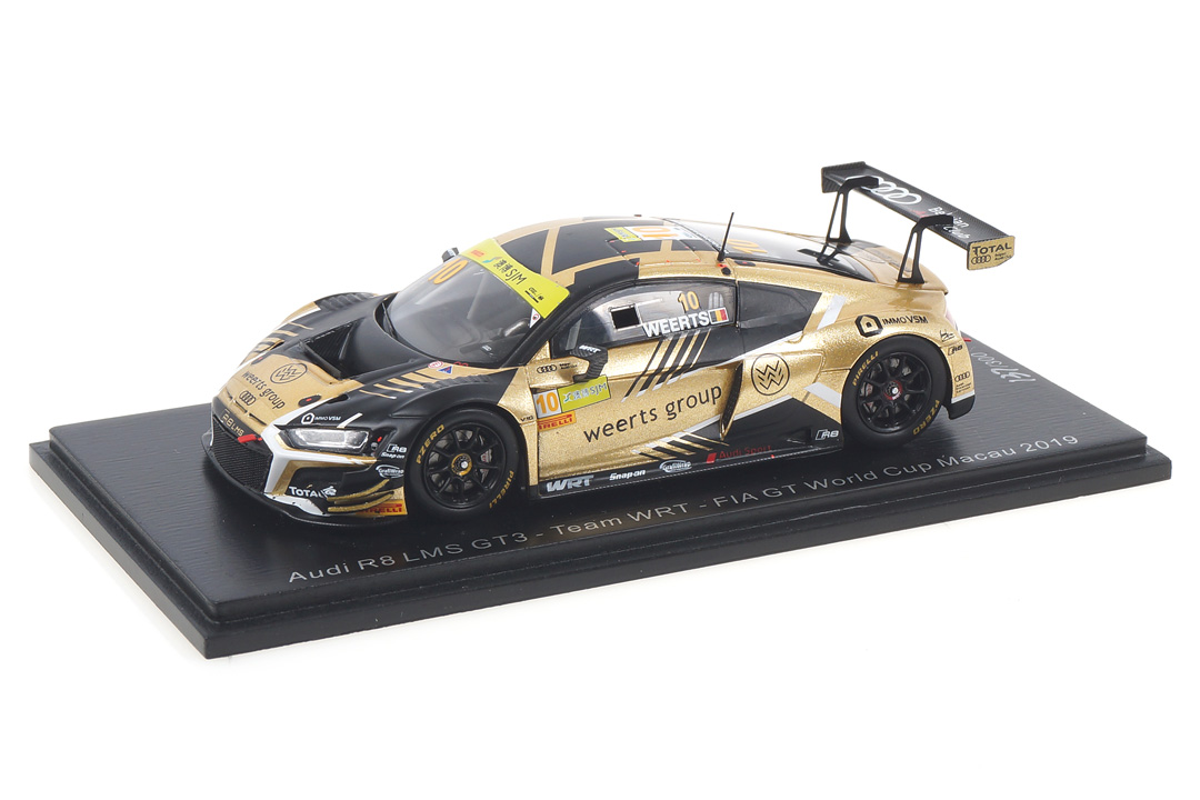 Audi R8 LMS Macau 2019 Charles Weerts Spark 1:43 SA220 Audi R8 LMS Macau 2019 Charles Weerts Spark 1:43 SA220