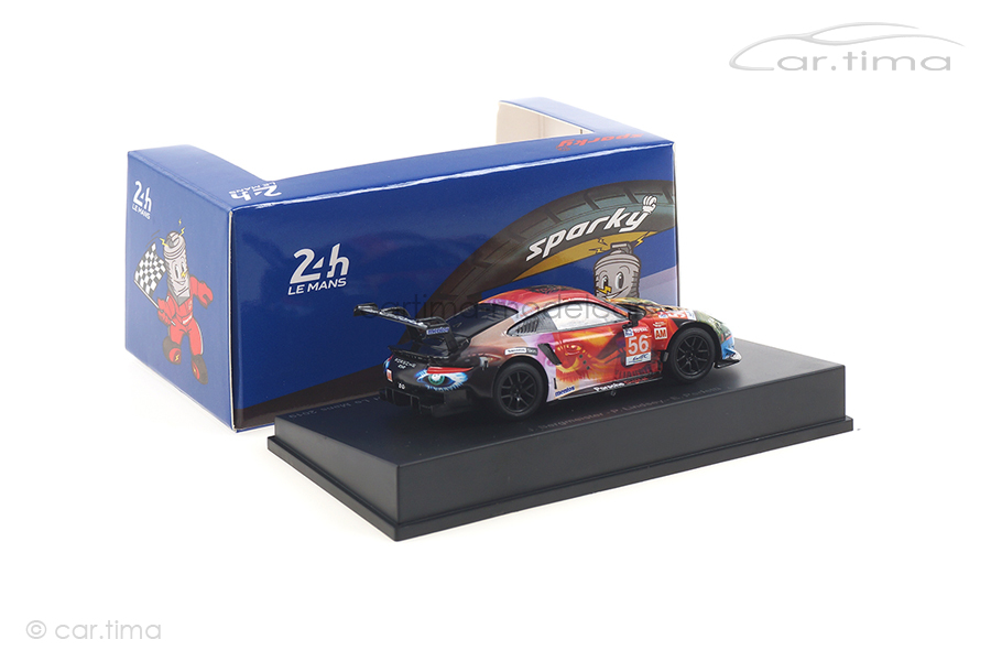 Porsche 911 RSR Class Winner 24h Le Mans 2019 Bergmeister/Lindsey/Perfetti Spark 1:64 Y142 Porsche 911 RSR Class Winner 24h Le Mans 2019 Bergmeister/Lindsey/Perfetti Spark 1:64 Y142