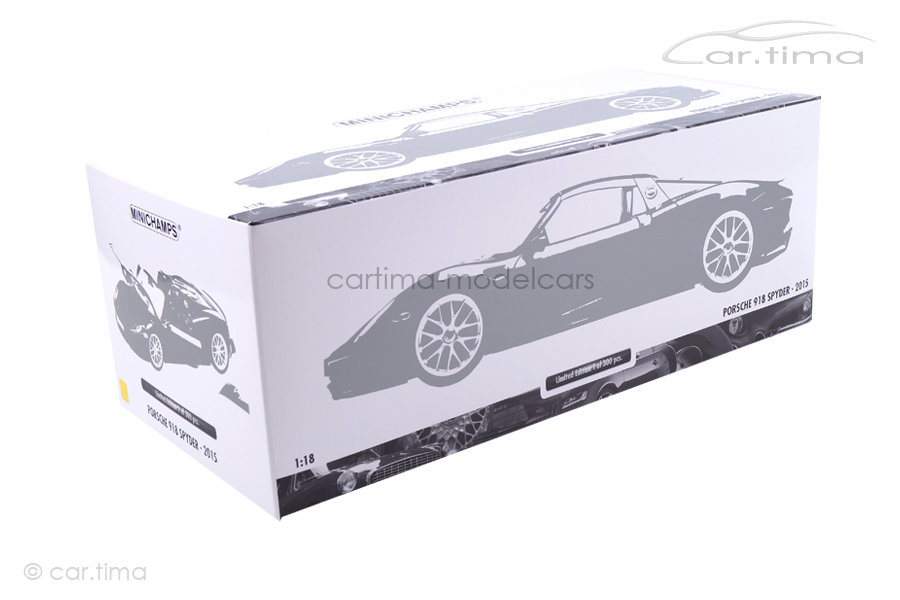 Porsche 918 Spyder Weissach Package Kyalami Design Minichamps 1:18 110062446 Porsche 918 Spyder Weissach Package Kyalami Design Minichamps 1:18 110062446