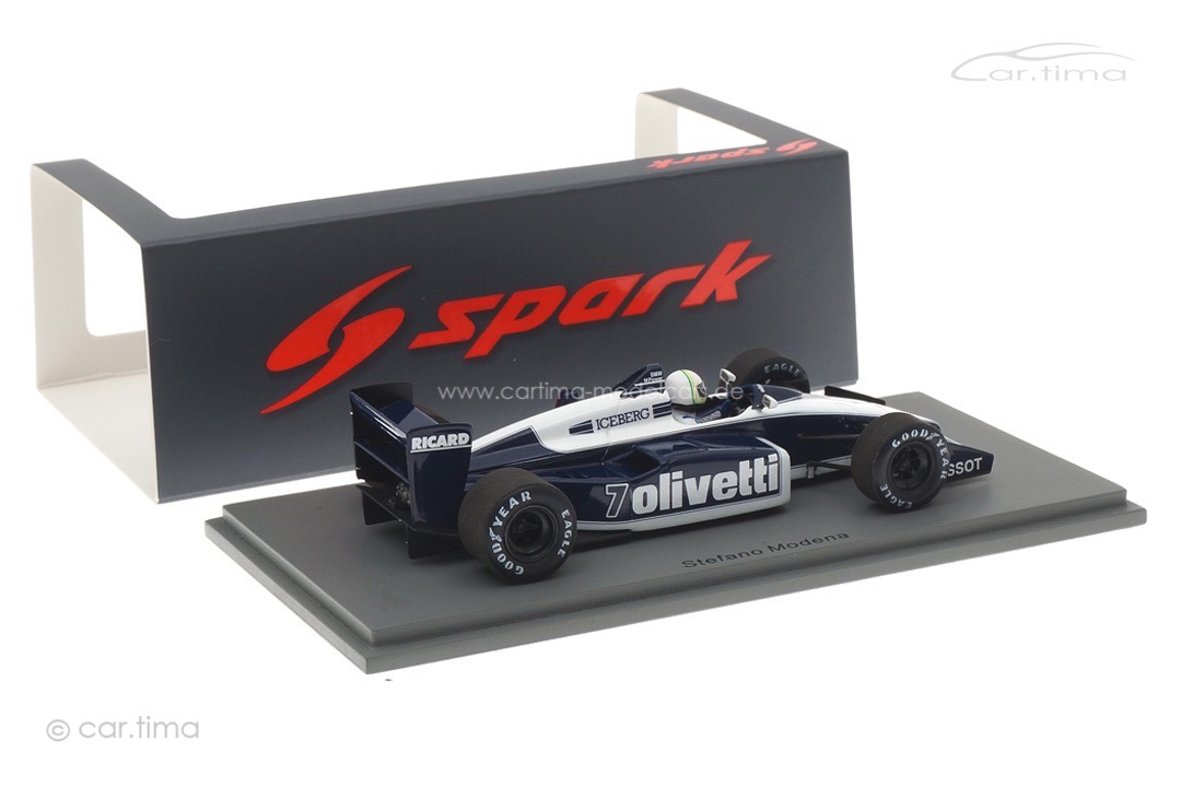 Brabham BT56 GP Australien 1987 Stefano Modena Spark 1:43 S7108 Brabham BT56 GP Australien 1987 Stefano Modena Spark 1:43 S7108