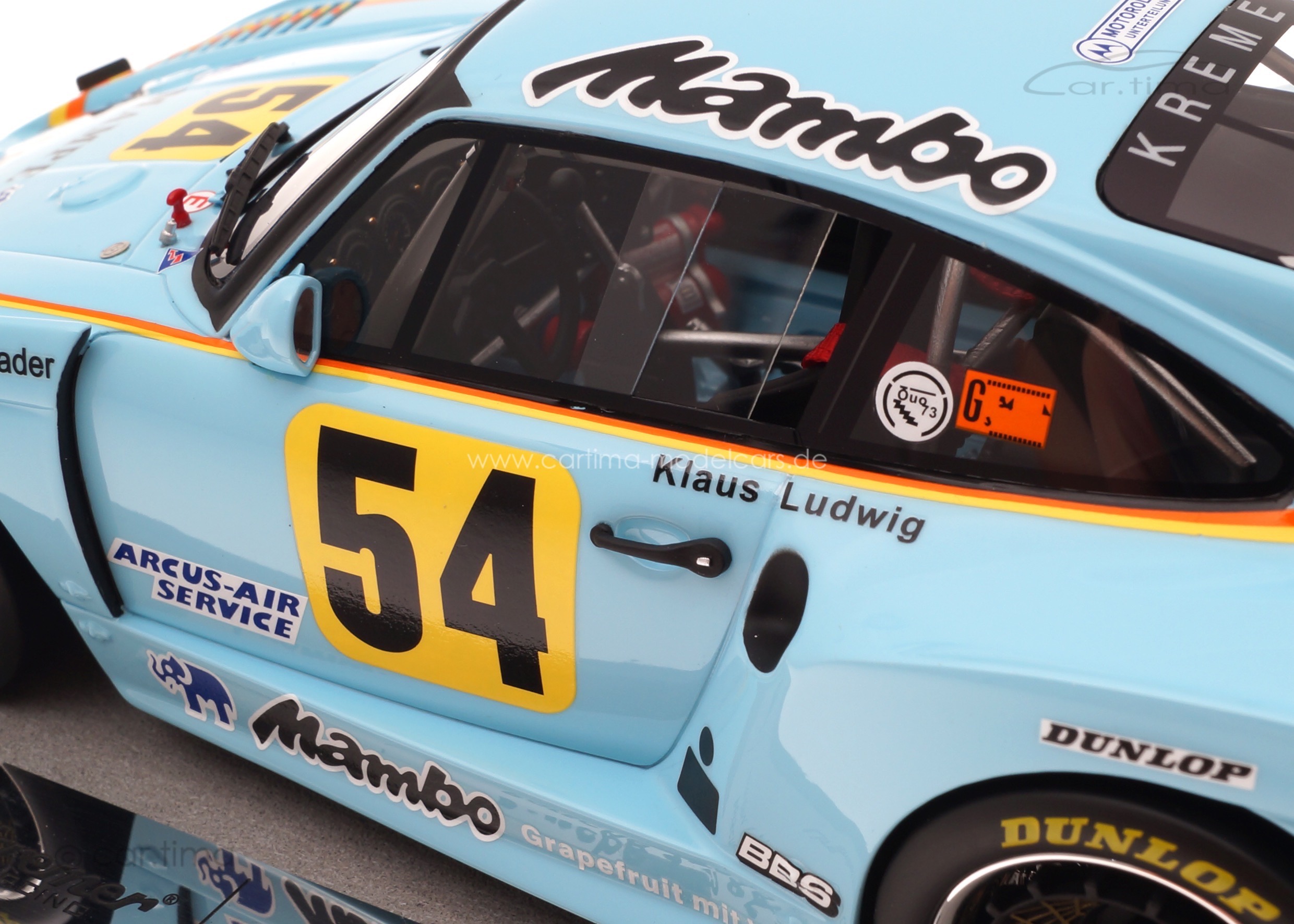Porsche 935 K3 Winner DRM 1979 Originalsignatur Klaus Ludwig Kremer Collection car.tima 1:18 Porsche 935 K3 Winner DRM 1979 Originalsignatur Klaus Ludwig Kremer Collection car.tima 1:18