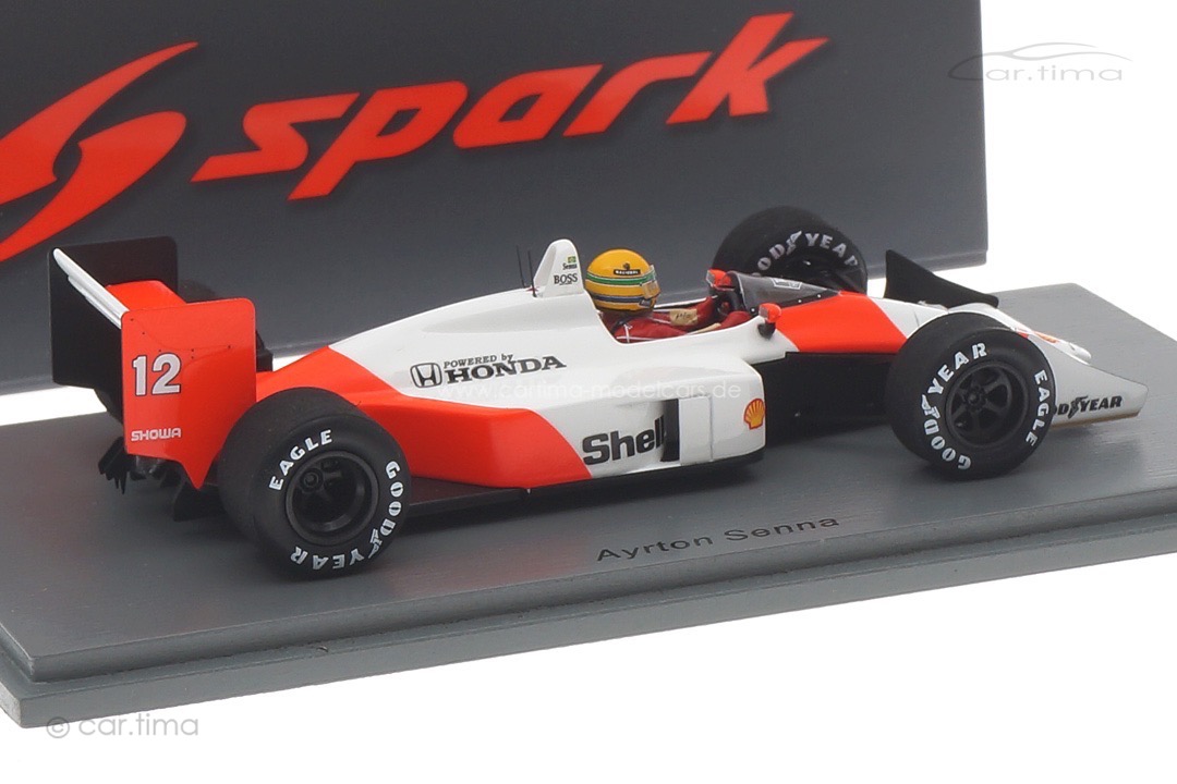McLaren MP4/4 Winner GP Japan 1988 Ayrton Senna Spark 1:43 S5397 McLaren MP4/4 Winner GP Japan 1988 Ayrton Senna Spark 1:43 S5397