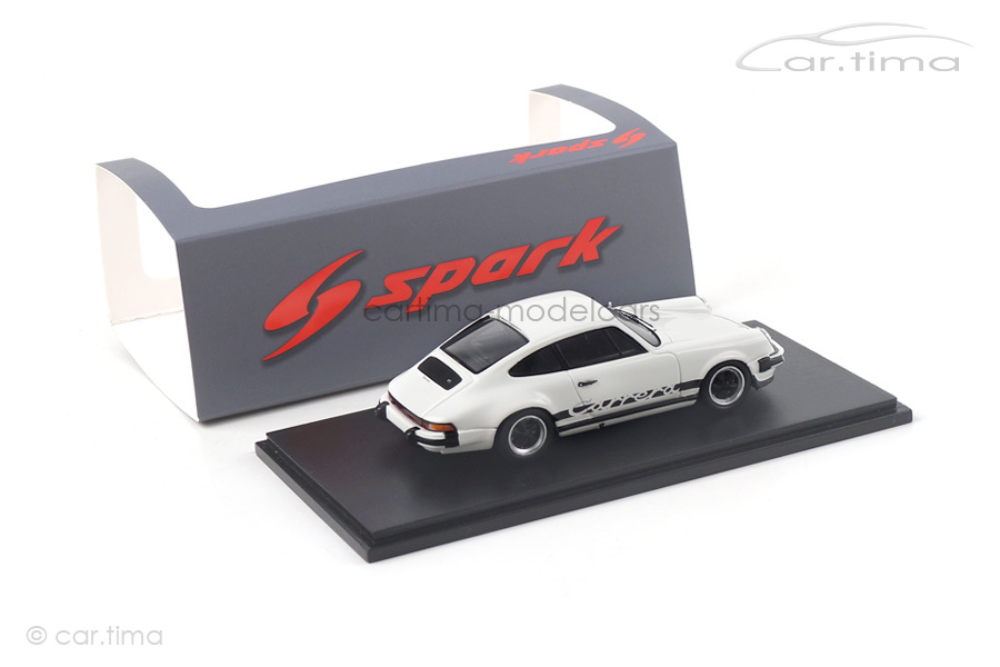 Porsche 911 Carrera 2.7 Grandprix-weiß Spark 1:43 S4997 Porsche 911 Carrera 2.7 Grandprix-weiß Spark 1:43 S4997