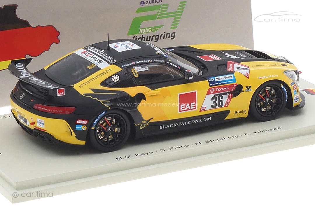 Mercedes-AMG GT4 Class winner 24h Nürburgring 2021 Piana/Stursberg/Yücesan Spark 1:43 SG767 Mercedes-AMG GT4 Class winner 24h Nürburgring 2021 Piana/Stursberg/Yücesan Spark 1:43 SG767