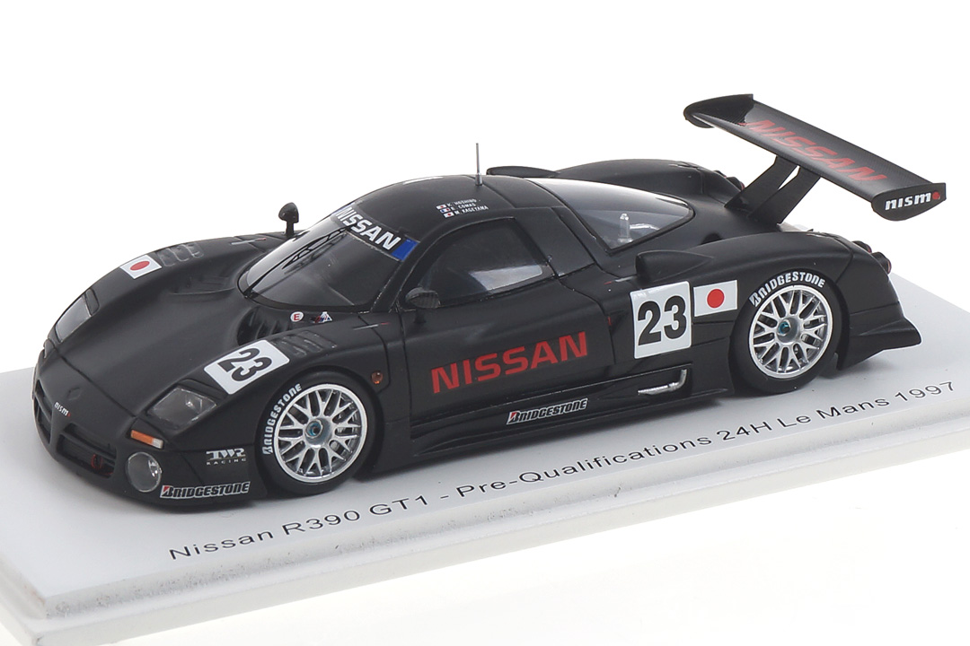 Nissan R390 GT1 Pre-Qualification 24h Le Mans 1997 Hoshino/Comas/Kageyama Spark 1:43 S3575