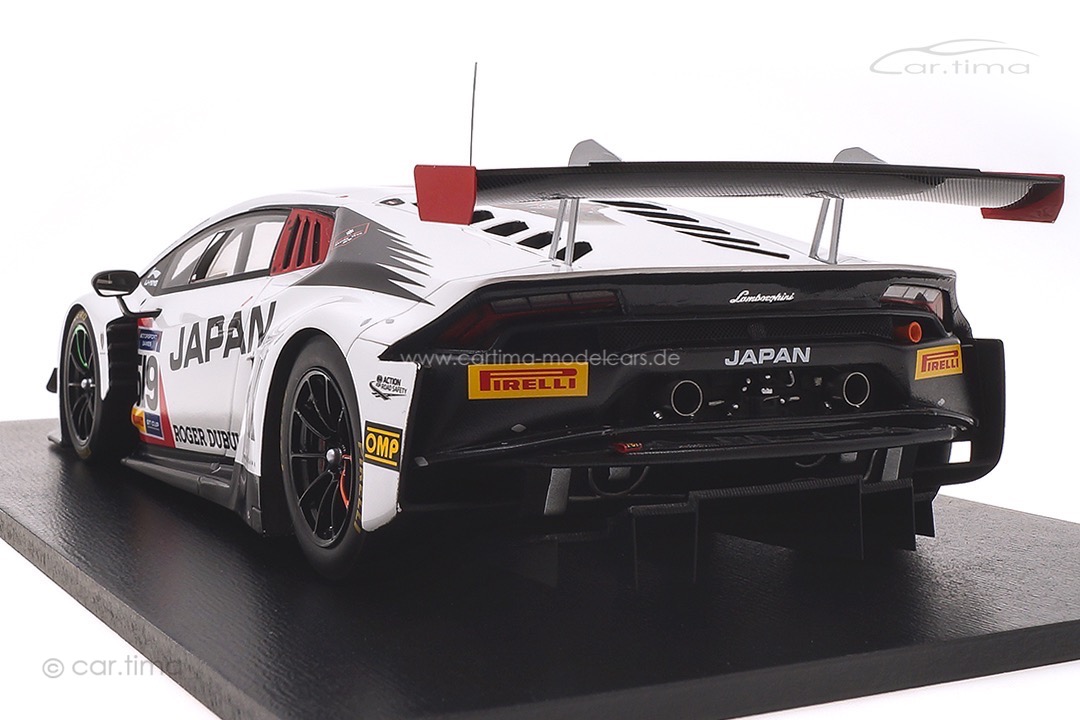 Lamborghini Huracán Winner FIA Motorsport Games GT Cup Vallelunga 2019 Hamaguchi/Sasahara Spark 1:18 Lamborghini Huracán Winner FIA Motorsport Games GT Cup Vallelunga 2019 Hamaguchi/Sasahara Spark 1:18