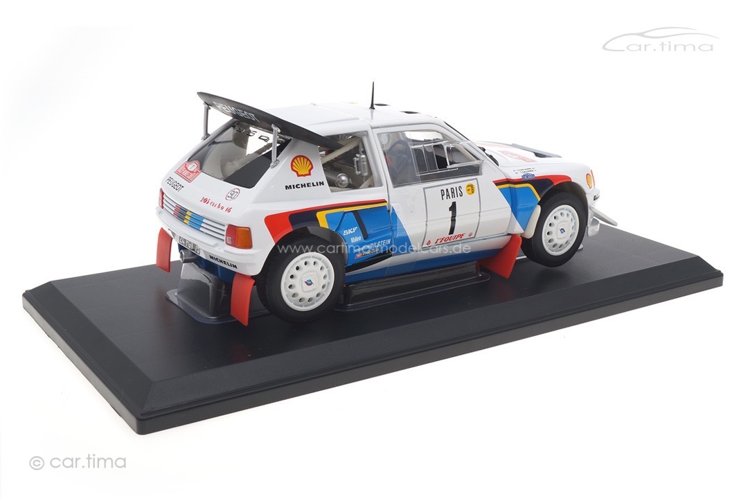 Peugeot 205 T16 Rallye Monte Carlo 1986 Salonen/Harjanne Norev 1:18 184863 Peugeot 205 T16 Rallye Monte Carlo 1986 Salonen/Harjanne Norev 1:18 184863
