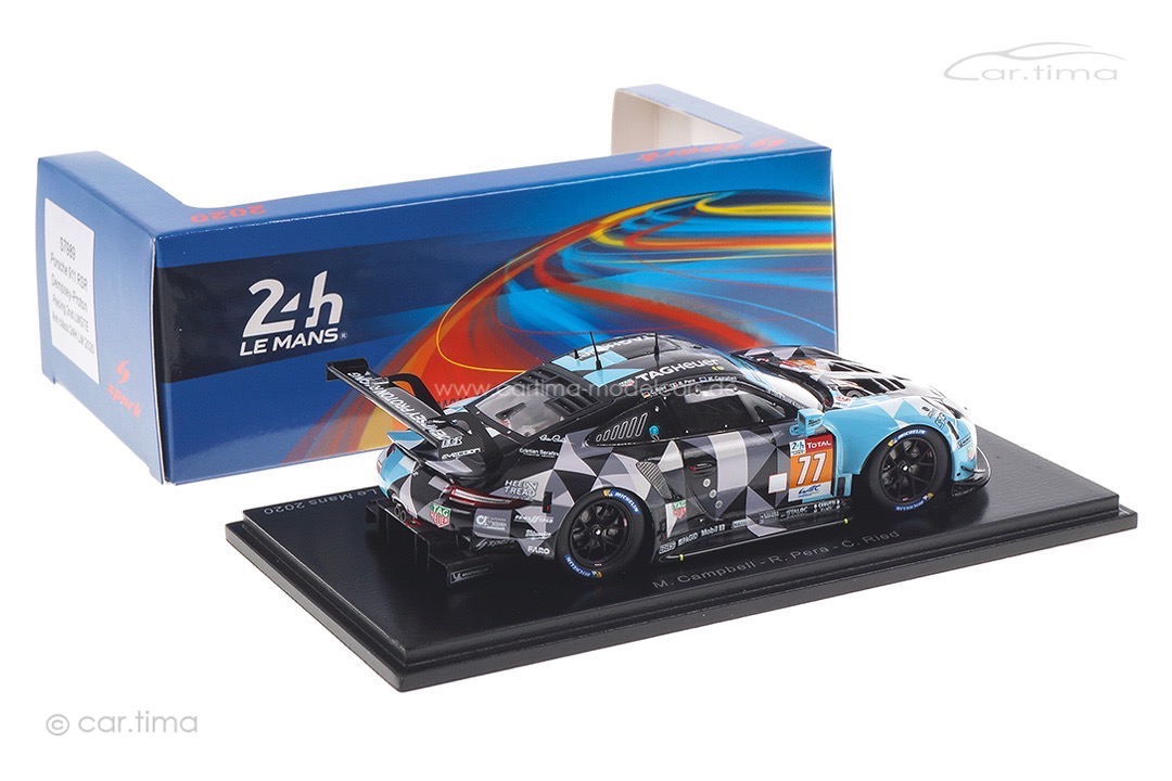Porsche 911 RSR 24h Le Mans 2020 Campbell/Pera/Ried Spark 1:43 S7989 Porsche 911 RSR 24h Le Mans 2020 Campbell/Pera/Ried Spark 1:43 S7989
