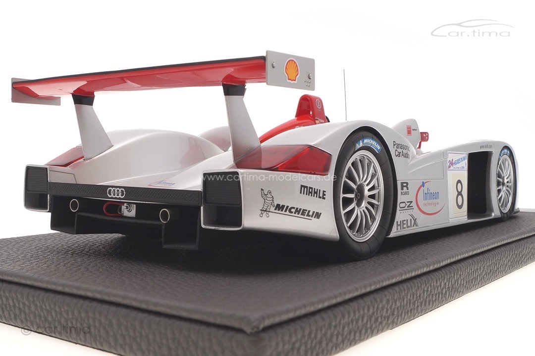Audi R8 Winner 24h Le Mans 2000 Biela/Kristensen/Pirro Top Marques 1:18 TOP106A Audi R8 Winner 24h Le Mans 2000 Biela/Kristensen/Pirro Top Marques 1:18 TOP106A