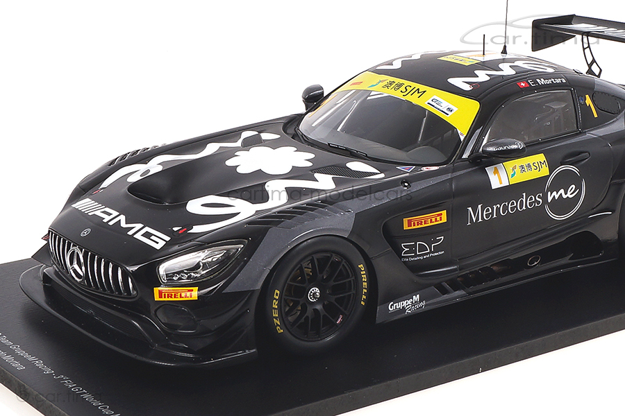Mercedes-AMG GT3 Macau 2018 Edoardo Mortara Spark 1:18 18SA019 Mercedes-AMG GT3 Macau 2018 Edoardo Mortara Spark 1:18 18SA019