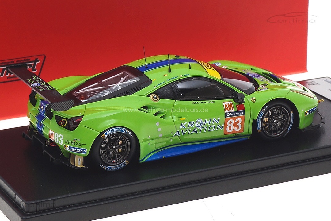 Ferrari 488 GTE 24h Le Mans 2017 Bertolini/Krohn/Jönsson LookSmart 1:43 LSLM075 Ferrari 488 GTE 24h Le Mans 2017 Bertolini/Krohn/Jönsson LookSmart 1:43 LSLM075