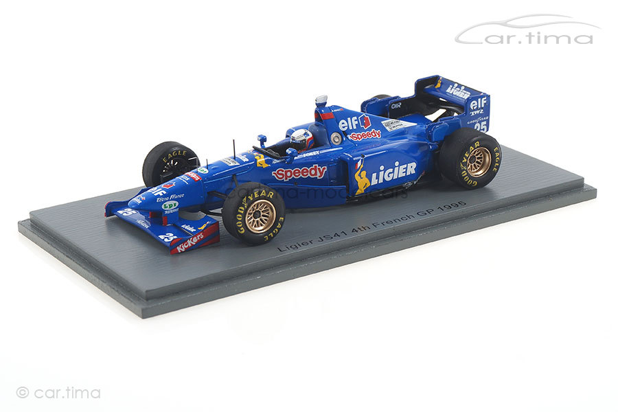 Ligier JS41 GP France 1995 Martin Brundle Spark 1:43 S7411 Ligier JS41 GP France 1995 Martin Brundle Spark 1:43 S7411