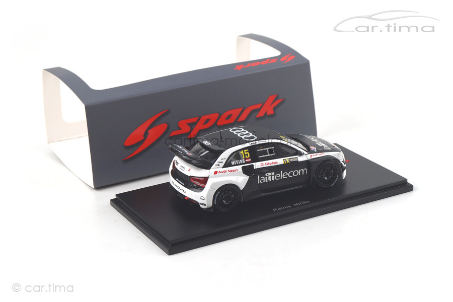 Audi S1 EKS RX Quattro WRX Portugal 2017 Reinis Nitišs Spark 1:43 S5863 Audi S1 EKS RX Quattro WRX Portugal 2017 Reinis Nitišs Spark 1:43 S5863