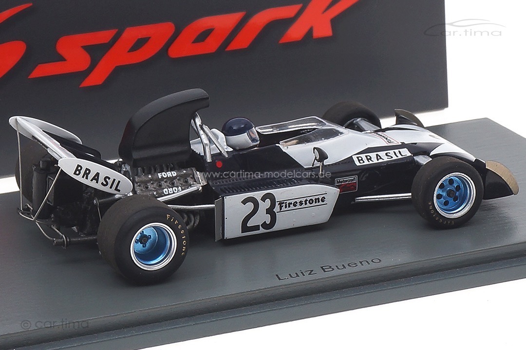 Surtees TS9B GP Brasilien 1973 Luiz Bueno Spark 1:43 S3999 Surtees TS9B GP Brasilien 1973 Luiz Bueno Spark 1:43 S3999