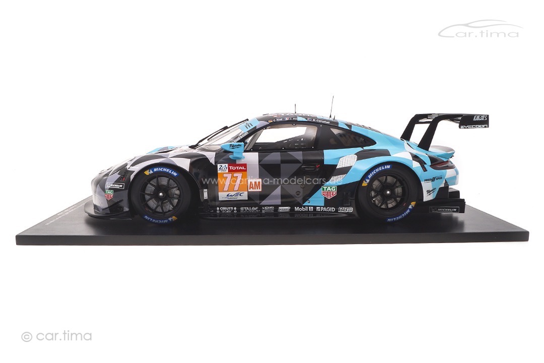 Porsche 911 RSR Winner LMGTE 2018 Andlauer/Campbell/Ried Spark 1:12 12S021 Porsche 911 RSR Winner LMGTE 2018 Andlauer/Campbell/Ried Spark 1:12 12S021