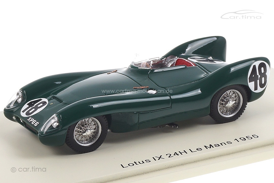 Lotus IX 24h Le Mans 1955 Chapman/Flockhart Spark 1:43 S4397