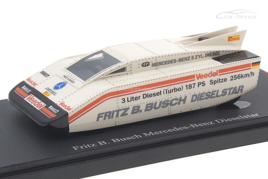 Mercedes-Benz Fritz B. Busch Dieselstar autocult 1:43 07021 Mercedes-Benz Fritz B. Busch Dieselstar autocult 1:43 07021