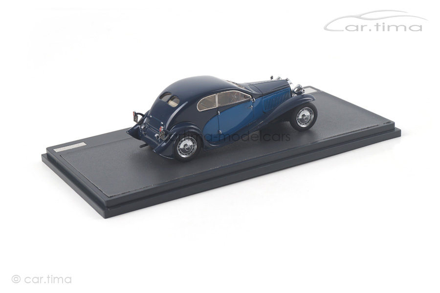 Bugatti Type 46 Superprofile Coupe 1930 blau Matrix Scale Models 1:43 MX40205-012