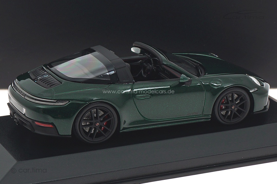 Porsche 911 (992.2) Carrera 4 GTS Targa Jetgrünmet. Minichamps 1:43 WAP0201080STRG